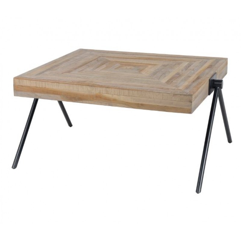 ZI Teca Coffee Table Square 80cm Natural